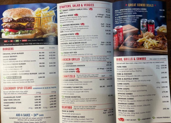 Spur Menu